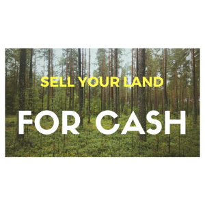We Pay Cash for Land